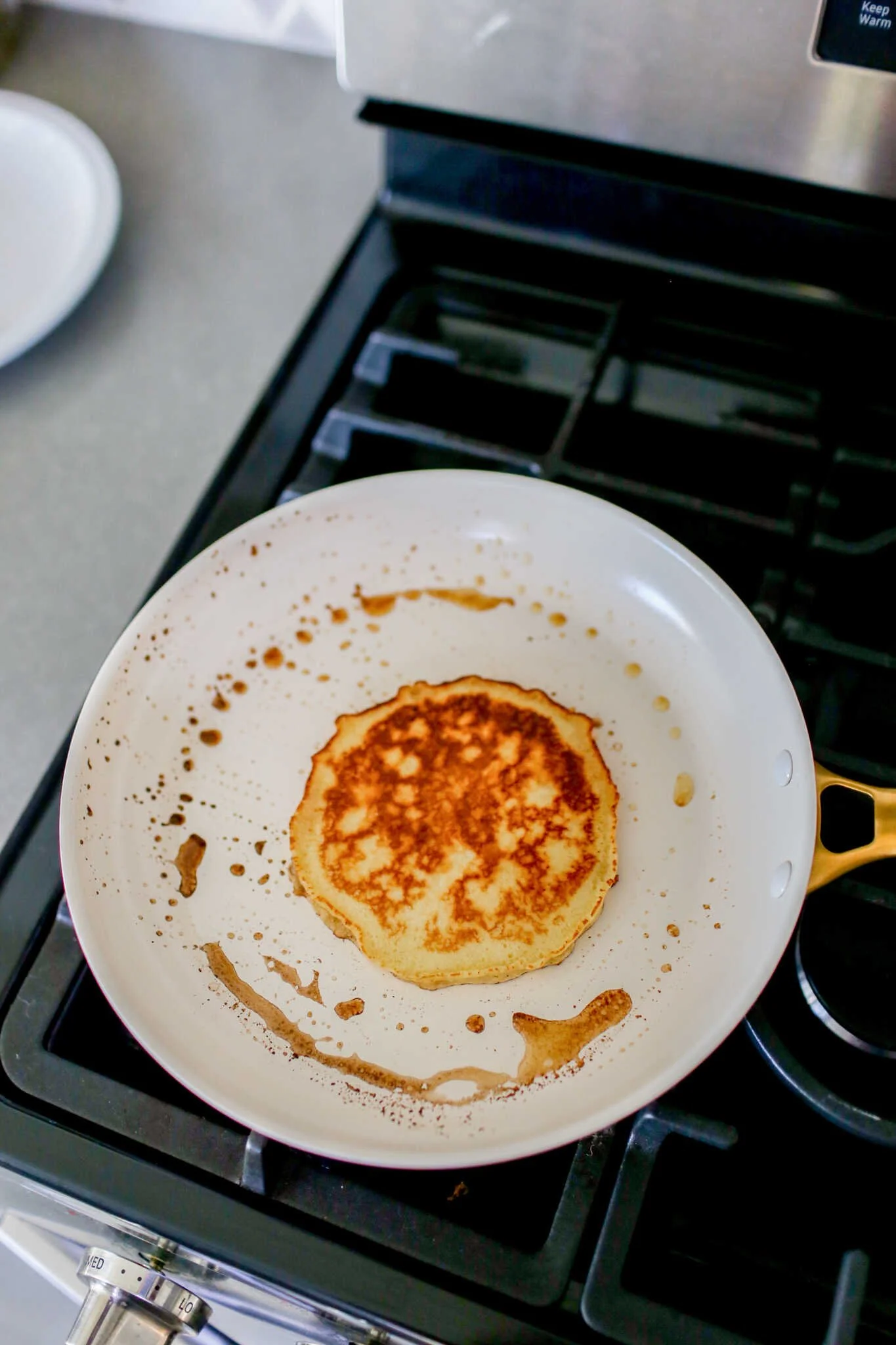 Extra Buttery Grilled Pancakes Made from Scratch
